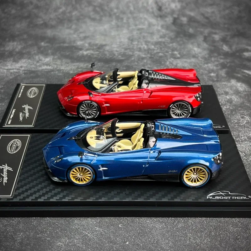 1:43 Pagani Huayra syn wiatru otwarty aluminiowy model samochodu, kolekcja dziecięcych zabawek dekoracyjnych, prezentów dla dzieci.