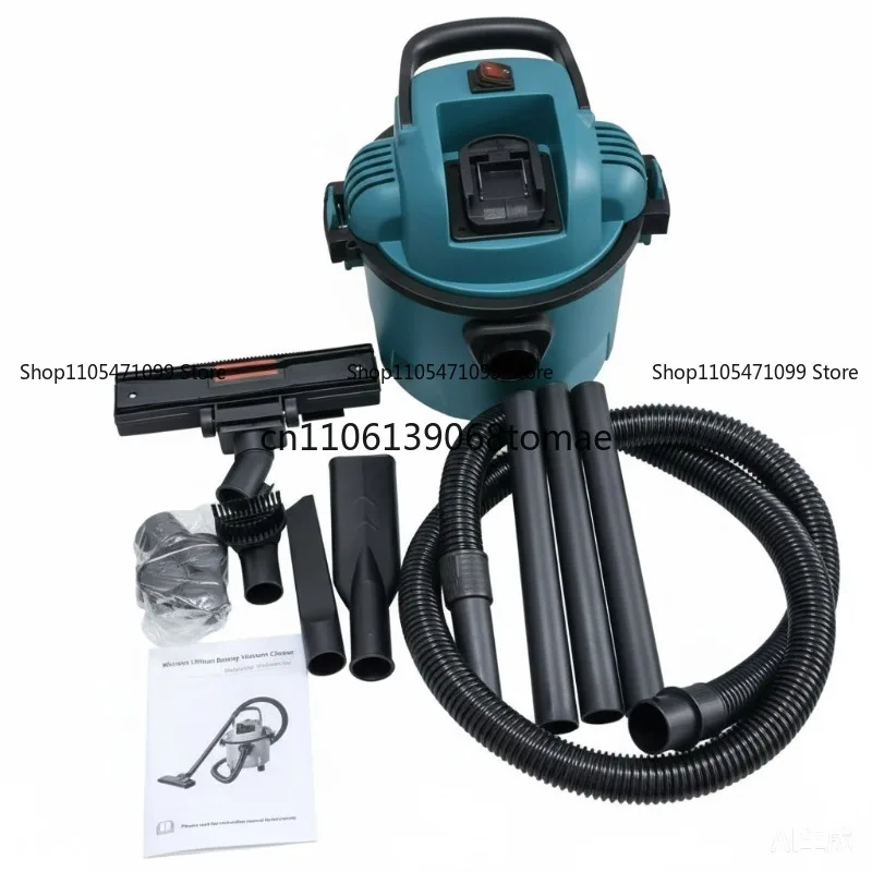 

Lithium Battery Vacuum Cleaner Household Office Cleaning Dry and Wet Blowing Three-purpose Wireless Dust Removal Equipment