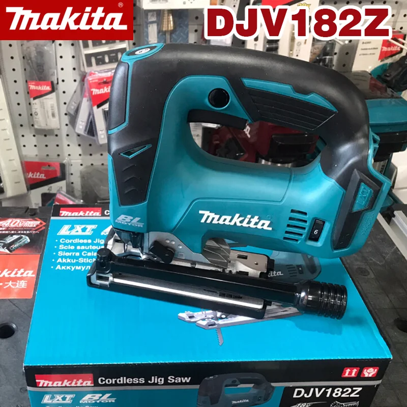 

Makita DJV182Z Brushless 18V 340W Jigsaw Electric Jig with Saw Blade Cordless Barrel Handle Jigsaw without Battery DJV182