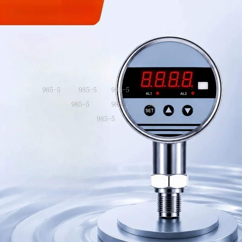 Intelligent Water Pressure Digital Pressure Gauge, High Precision Electric Contact Digital Electronic Pressure Gauge
