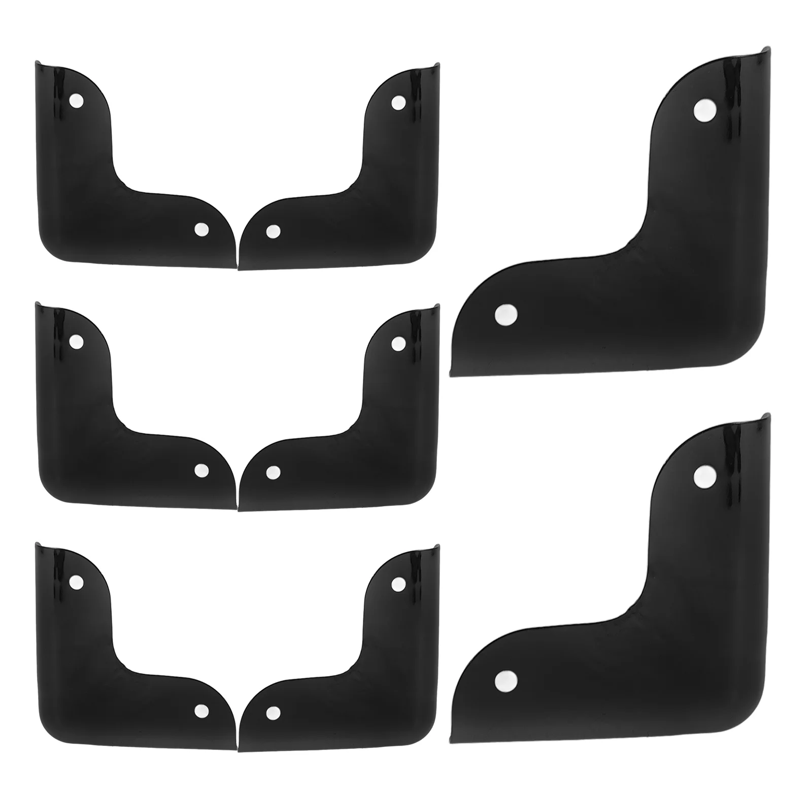 8 Stück Metall-Eckenschutz, langlebige Taschen-Hardware, stilvolles Rundkopf-Design für Gepäck, Handtaschen, Rucksäcke, Metall-Eckwinkel