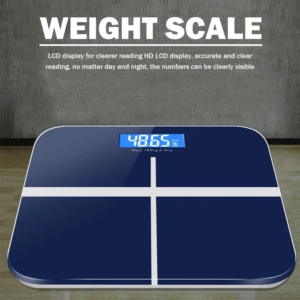 Weight Loss Weighing Device LED Display Smart Body Weight Scale USB Charging Precision Electronic Scale for Home Office Adult