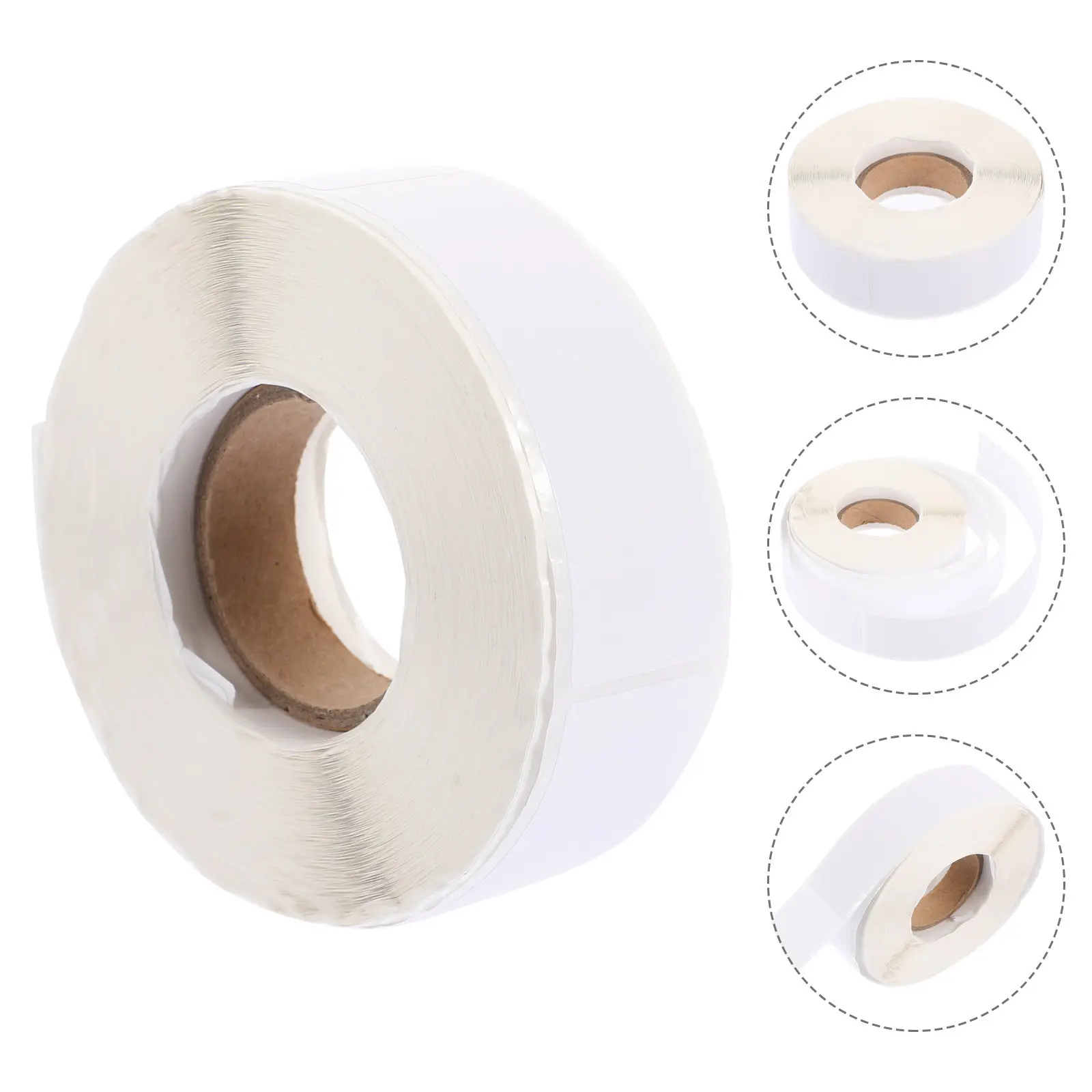 

Рулон этикеток для пищевых контейнеров (холодильник, морозильник), самоклеящиеся, с возможностью записи, для кухни, съемные, пустые