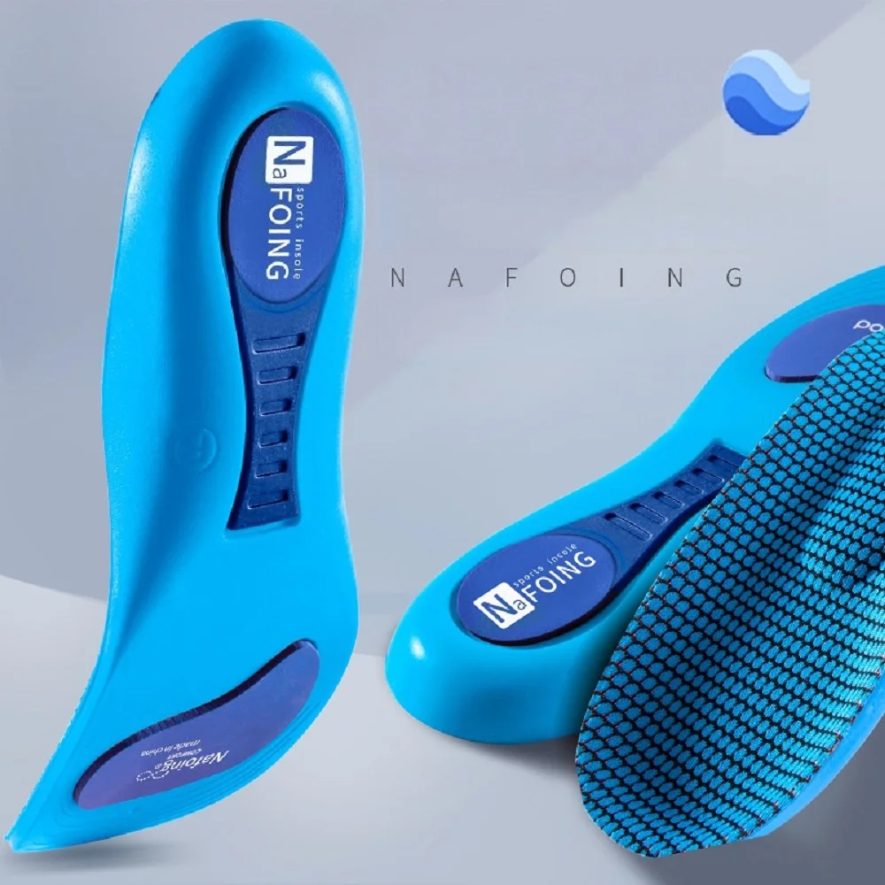 Sport-Einlegesohlen für Schuhe Stoßdämpfung Deodorant Atmungsaktive Polsterung Lauf-Einlegesohlen für Füße Herren Damen Orthopädische Einlegesohlen