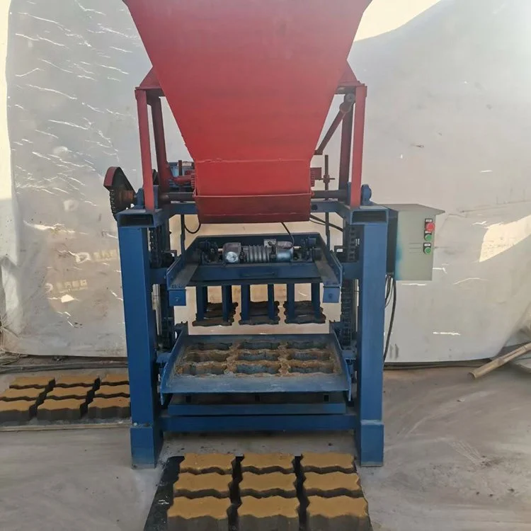 

4-35 Automatic Brick Machine Concrete Block Machine 5000 Bricks/day