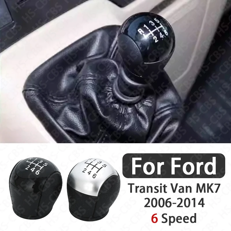 

6 Speed Car Gear Stick Shift Knob Lever Manual Transmission For Ford Transit Van MK7 2006-2014 Car Accessories