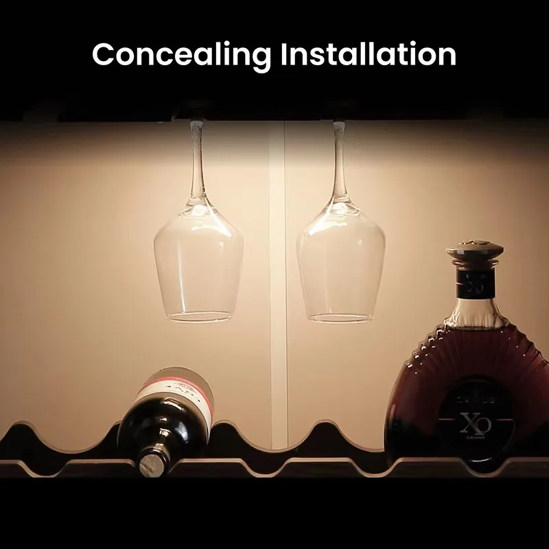 Yeelight رقيقة جدا إضاءة الخزانة A30 A50 الذكية التعريفي قابلة للشحن عكس الضوء محس حركة خزانة الممر مصباح الليل