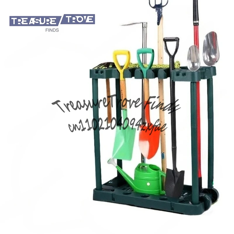 

Стеллаж для хранения садовых инструментов 3,6 кг 37*13*76