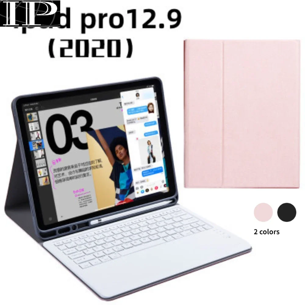 Suitable for The New IPad Pro 12.9inch (2020) Ultra-thin Pen Slot Bluetooth Keyboard Case