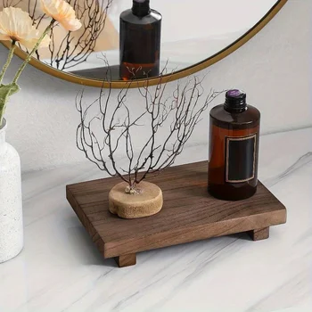 Wooden Bathroom Tray Riser 1