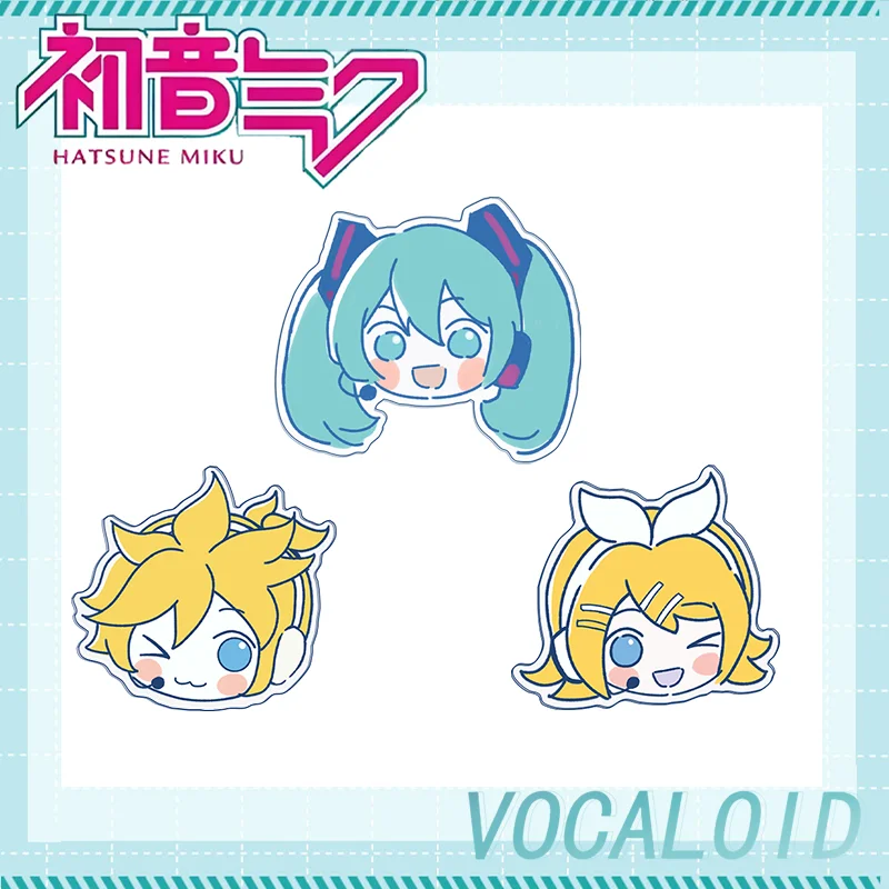 New Piapro Characters Airbag Bracket Hatsune Miku Kagamine Rin Anime Peripheral    Cute Originality Miku Mobile Phone Bracket