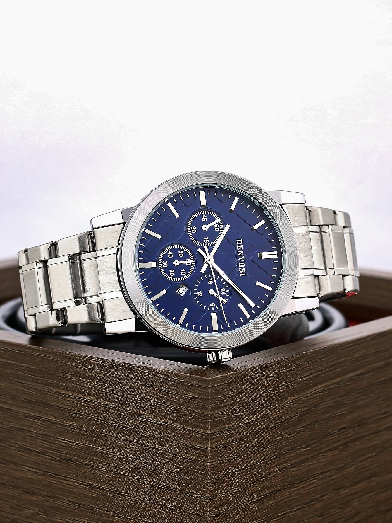 Men\'s quartz watch, Business fasion casual,Stainless steel watches for men