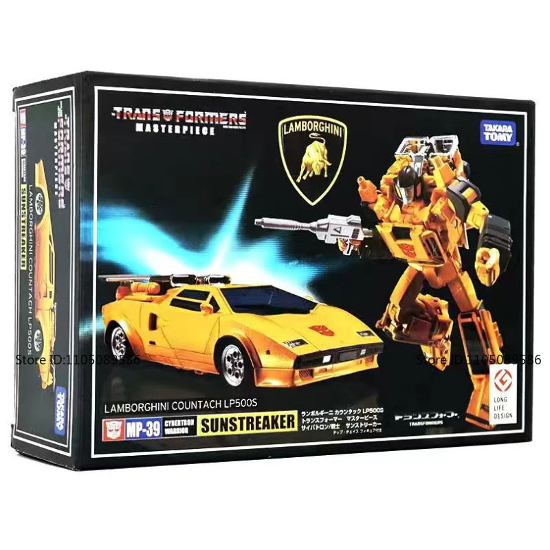 

Совершенно новая оригинальная коробка Transformer G1 Sunstreaker KO подвижная кукла-студия украшения фигурки украшения робот игрушка праздничные подарки