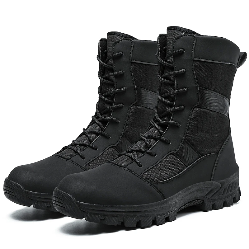 Sport lovers outdoor high-duty military boots mountaineering shoes casual shoes large men\'s and women\'s running shoes four s