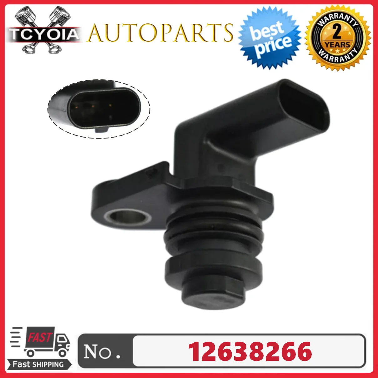 

OEM Camshaft Position Sensor 12638266 for Buick Regal Chevrolet Camaro Impala GMC Canyon