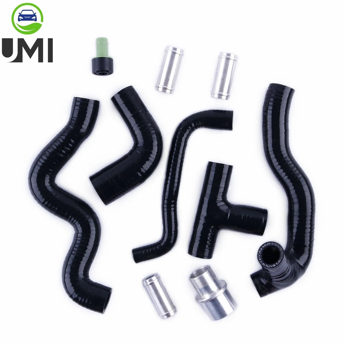 

5PCS 3PLY For 2001-2003 Audi A3 1999-2005 VW Bora Jetta Golf Mk4 1.8T AUQ AUM Silicone Crankcase Breather Hose Pipe Tube Kit