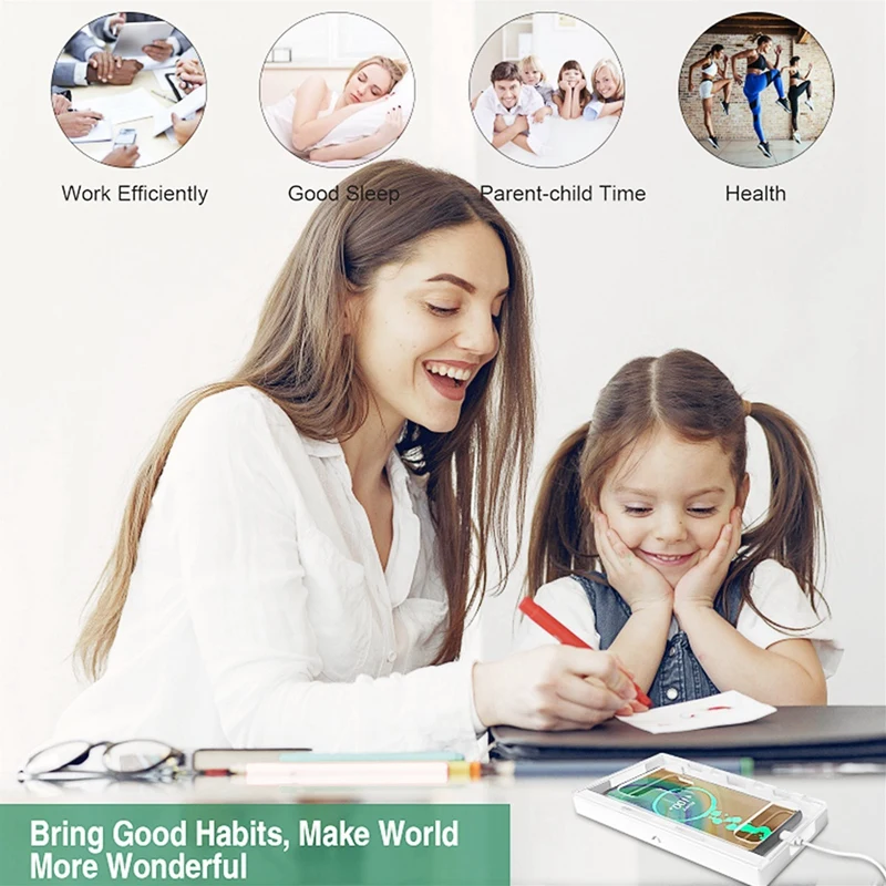 Universal Phone Safe Lock Box Locking Container For All Phones Mobile Phone Lock Box 1 PCS