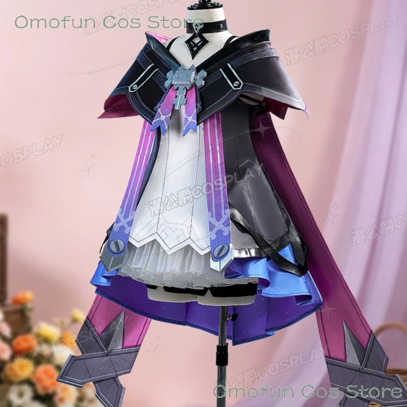 Genshin Impact Prune Cosplay Costume Wig High Quality Customized Halloween Uniforms Wig Shawl Carnival Clothes Fullset Women - view 4