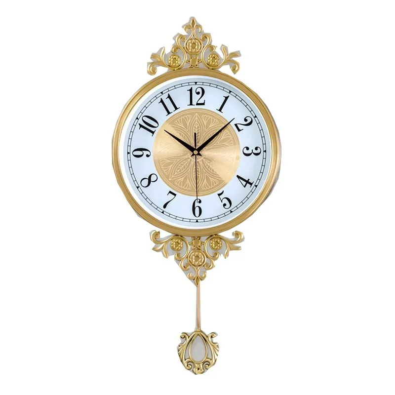 

European silent decorative clock