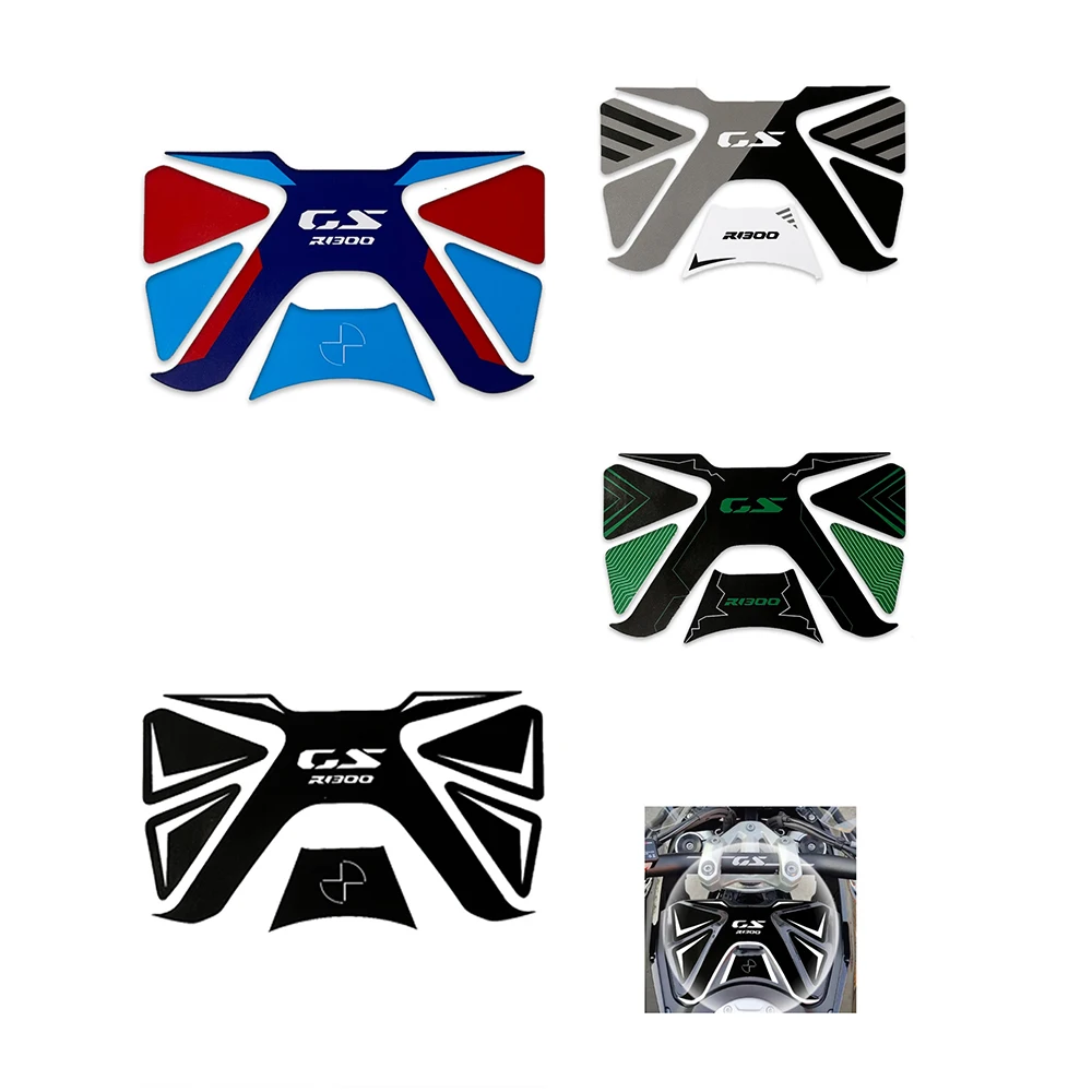 

For R1300GS R1300 GS Triple Black Trophy Motorcycle Glove Box Decals Motorrad Tank Protection Stickers