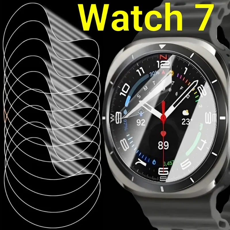 10/1Pcs Soft Hydrogel Films Screen Protectors for Samsung Galaxy Watch 7 40MM 44MM Watch7 Ultra 47MM Film Not Tempered Glass