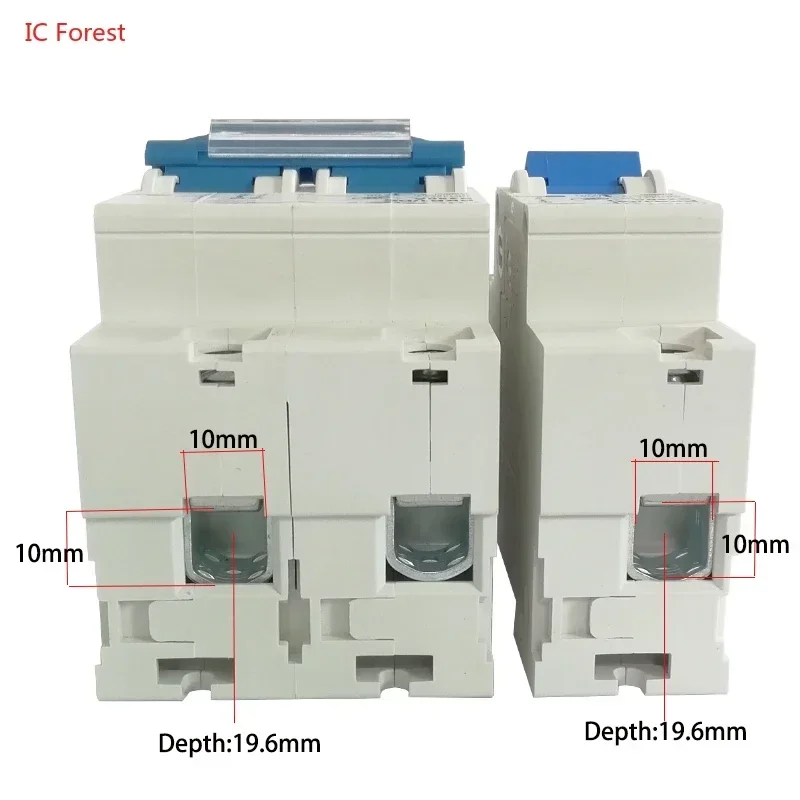 1/2P100A 125A 150A 200A 250A DC Stroomonderbreker 12V 24V 36V 48V 96V 120V Zonnecel Bescherming Schakelaar Automatische Veiligheidsschakelaar