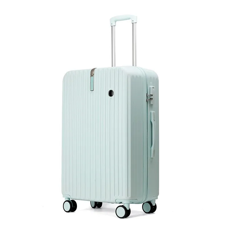 

Rechargeable luggage universal wheel tie rod travel password leather