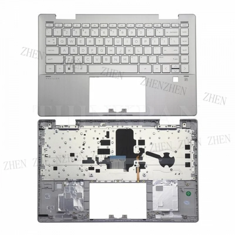 

Новинка Y для HP Pavilion X360 14-EK 2-в-1 14-дюймовая клавиатура с подсветкой и упором для рук N09603-001 США