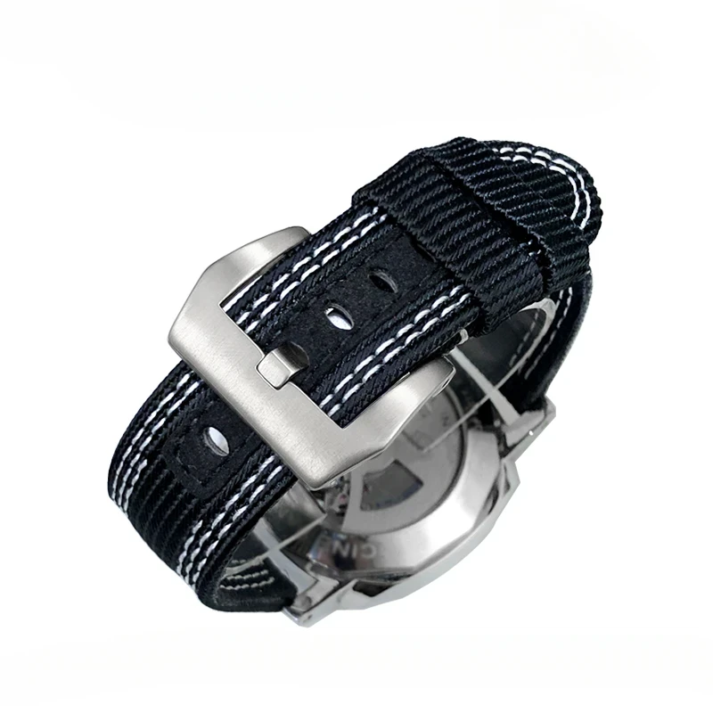 Per Panerai LUMINOR SUBMERSIBILE cinturino in tela di tessuto di alta qualità 24mm 26mm PAM00985 984 441 111 cinturino in nylon da uomo strumenti gratuiti