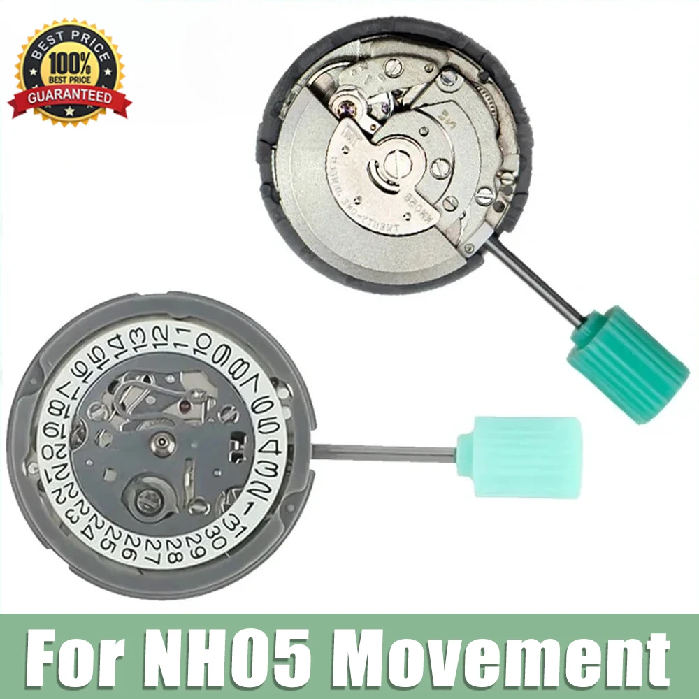 NH05 Automatic Mechanical Movement 3H Date for Seiko Compatible 17 Jewels Self Winding Watch Repair Replacement Accessories