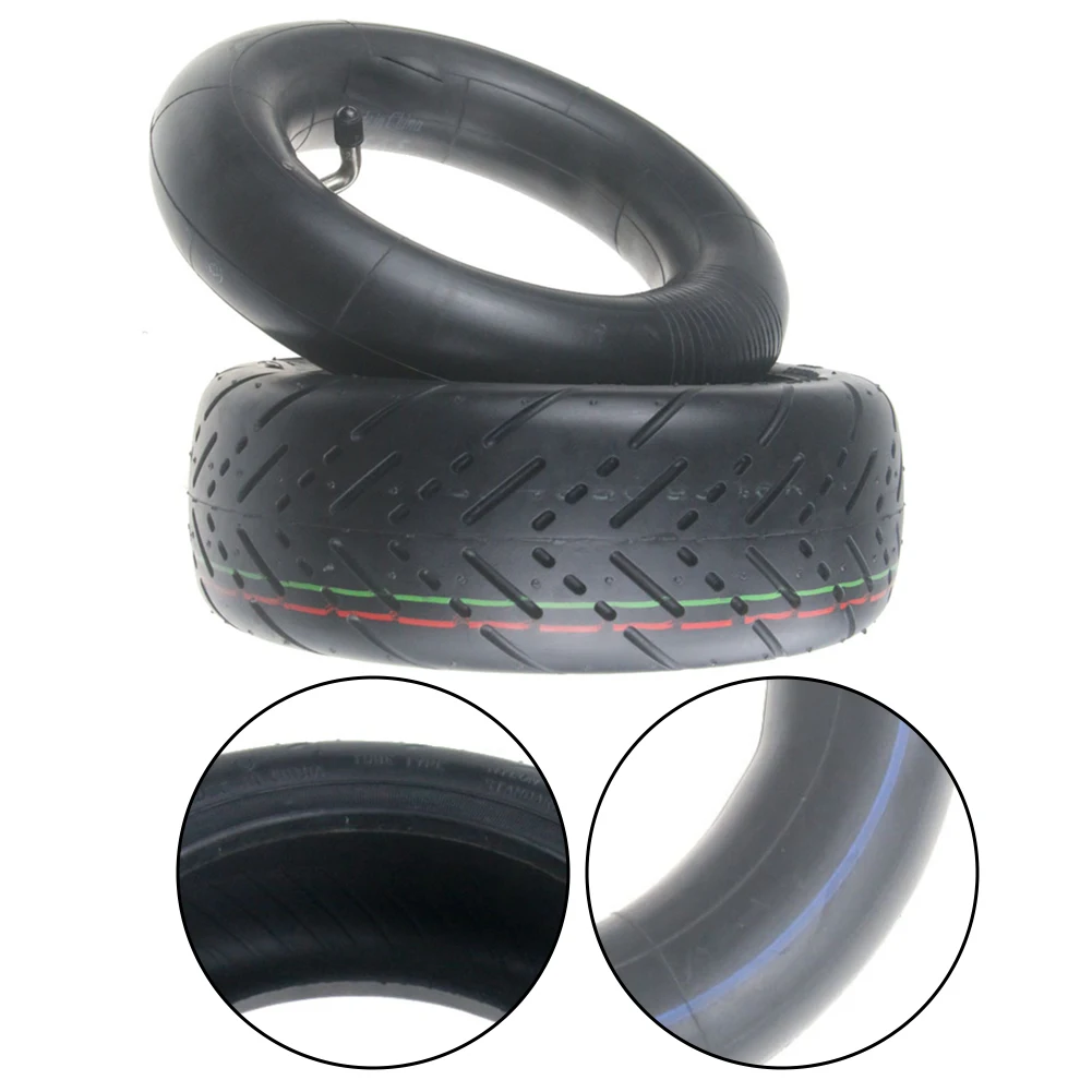 

For 11-Inch Electric Scooter Tires Anti-Slip Puncture-Resistant Curved Inner And Outer Tube Scooter Parts Accessories