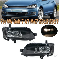 PMFC Front Bumper Fog Light Fog Lamp With Halogen Bulb For VW Golf 7 A7 MK7 2013 2014 2015 2016 2017 5GG941661 5GG941662