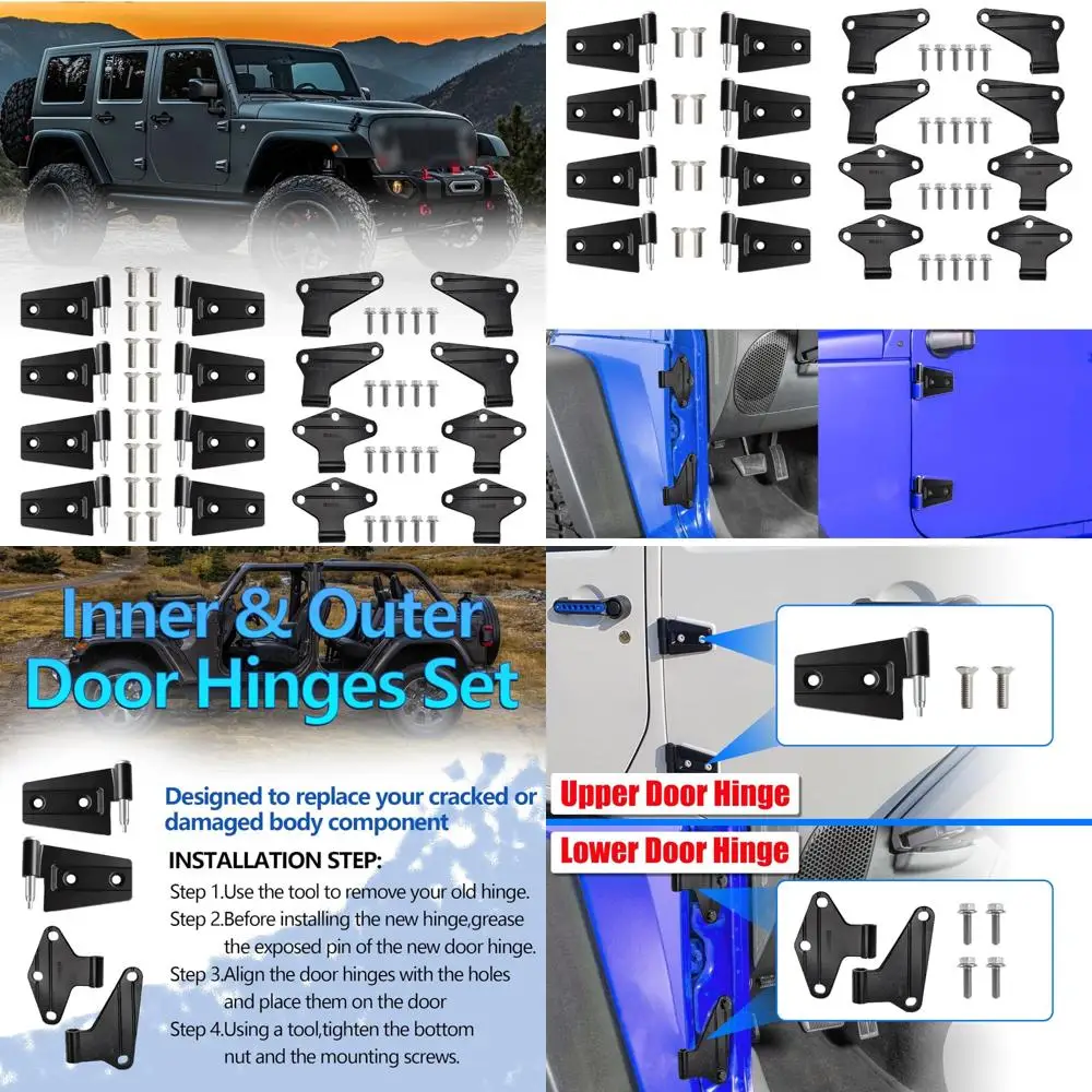 16PCS Body Door Hin… - image
