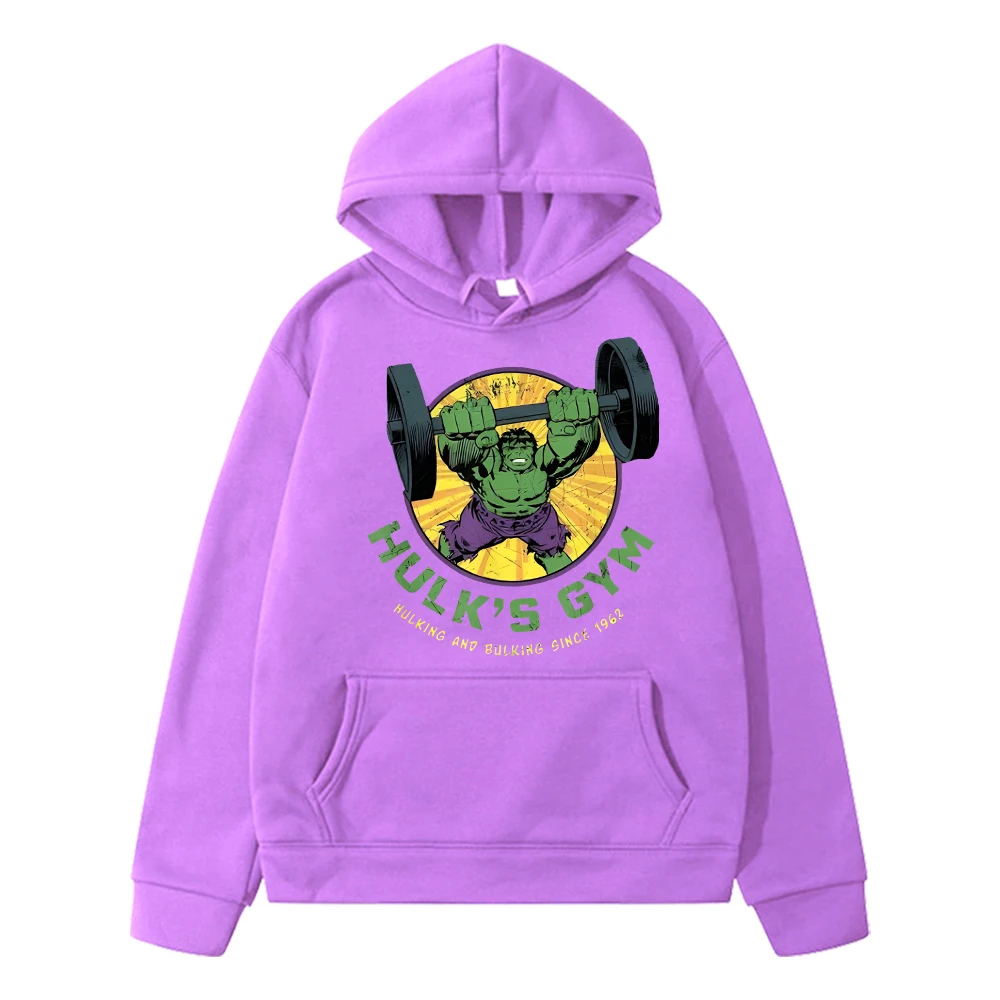 Marvel anime hoodie Fleece sweatshirt boys clothes y2k sudadera The Hulk Kawaii Print hoodies jacket pullover kids clothes girls