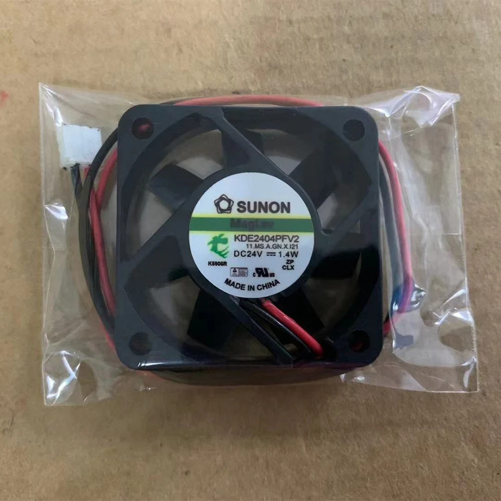 NEW KDE2404PFV2 4010 4CM 24V 1.4W 2pin Maglev Cooling Fan 40X40X10MM Inverter Cooling Fans 2 Pin DC24V 1.4W