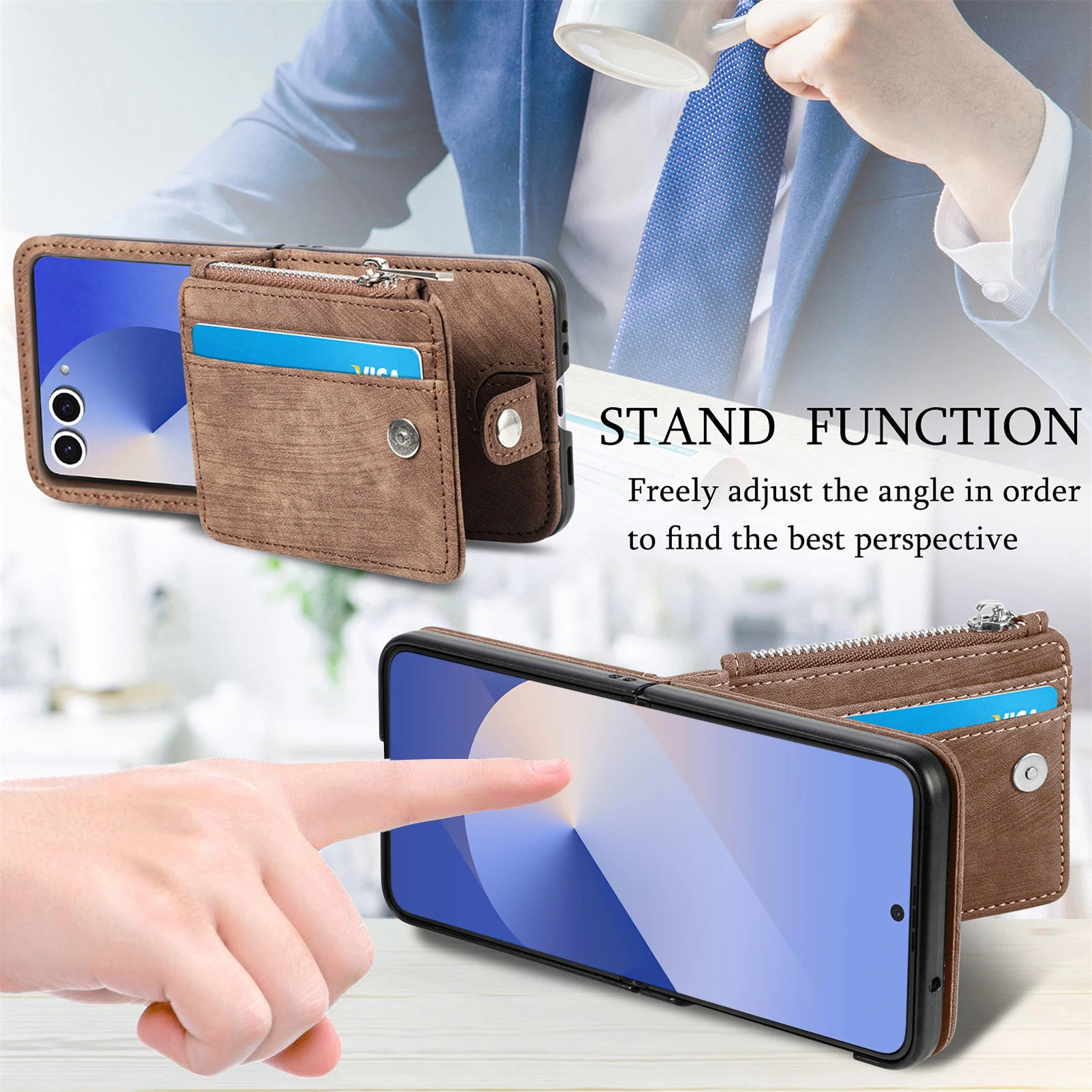 Samsung Galaxy Flip 8 7 FE 6 5 - Luxury Zipper Bags incelemesi ve fiyatı