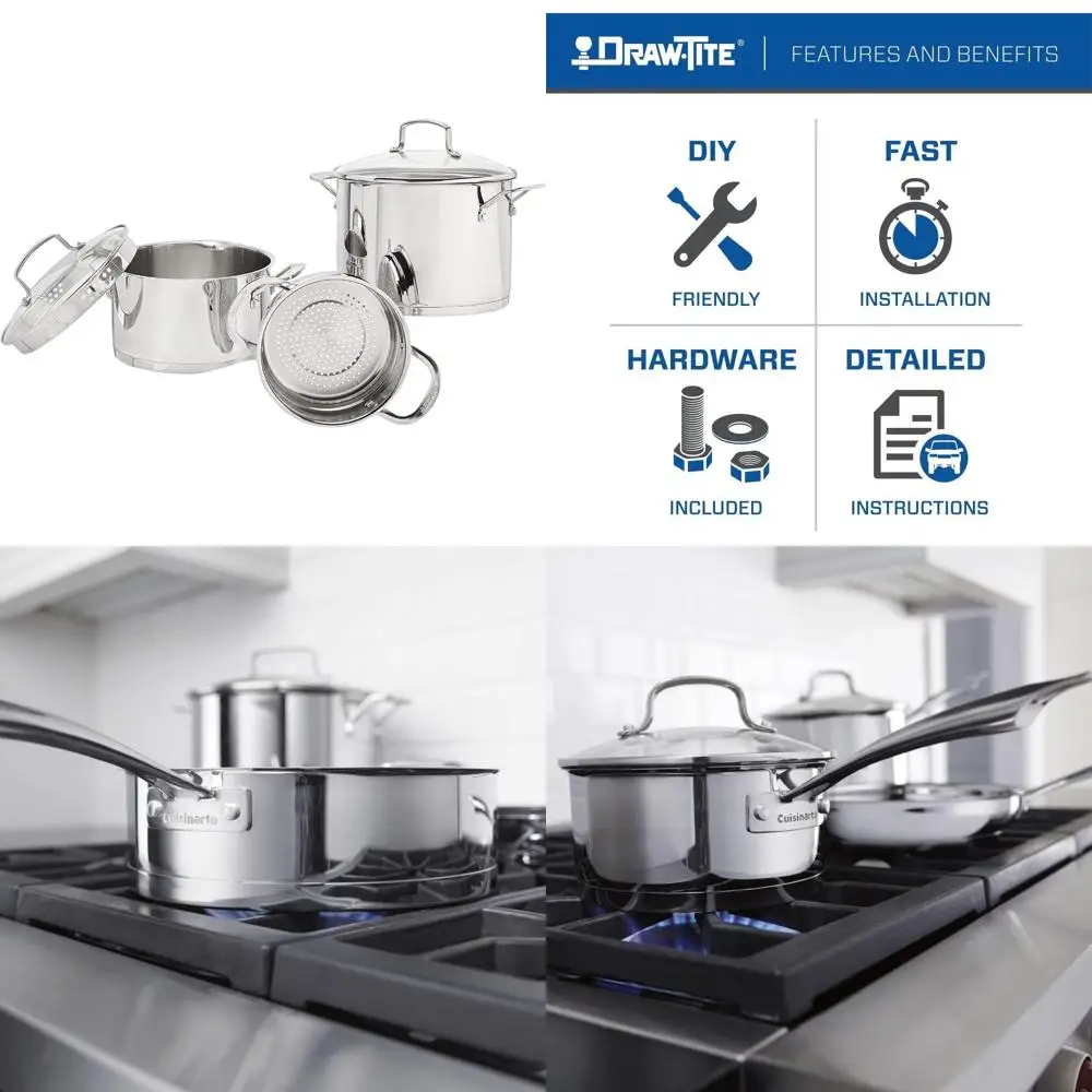 

Профессиональный набор посуды из нержавеющей стали из 13 предметов от Cuisinart 89-13