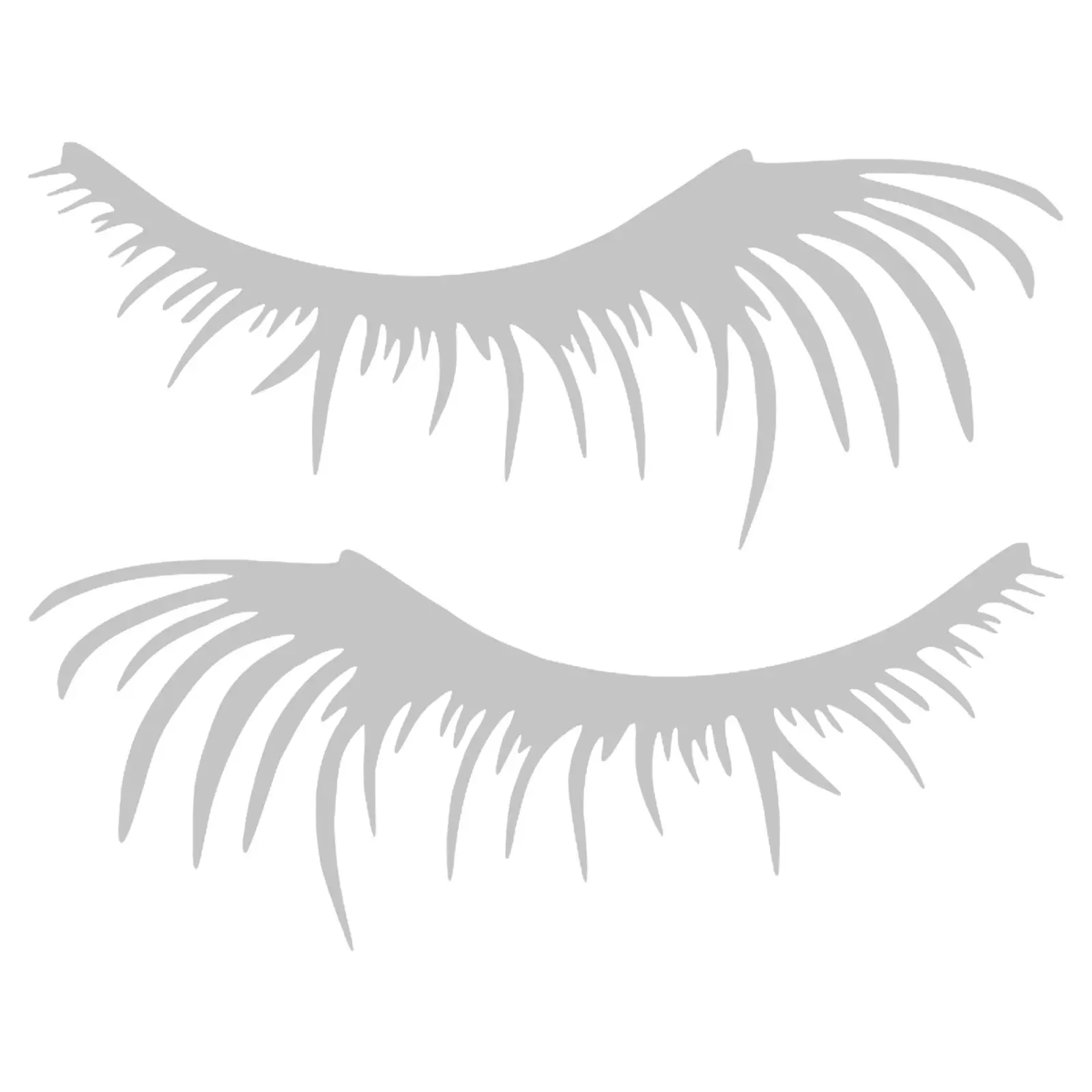 

1Pair Car Headlight Eyelashes Stickers Self-Adhesive Pet Material Universal Car Lamp Cover Protection Headlight Decal Decoration