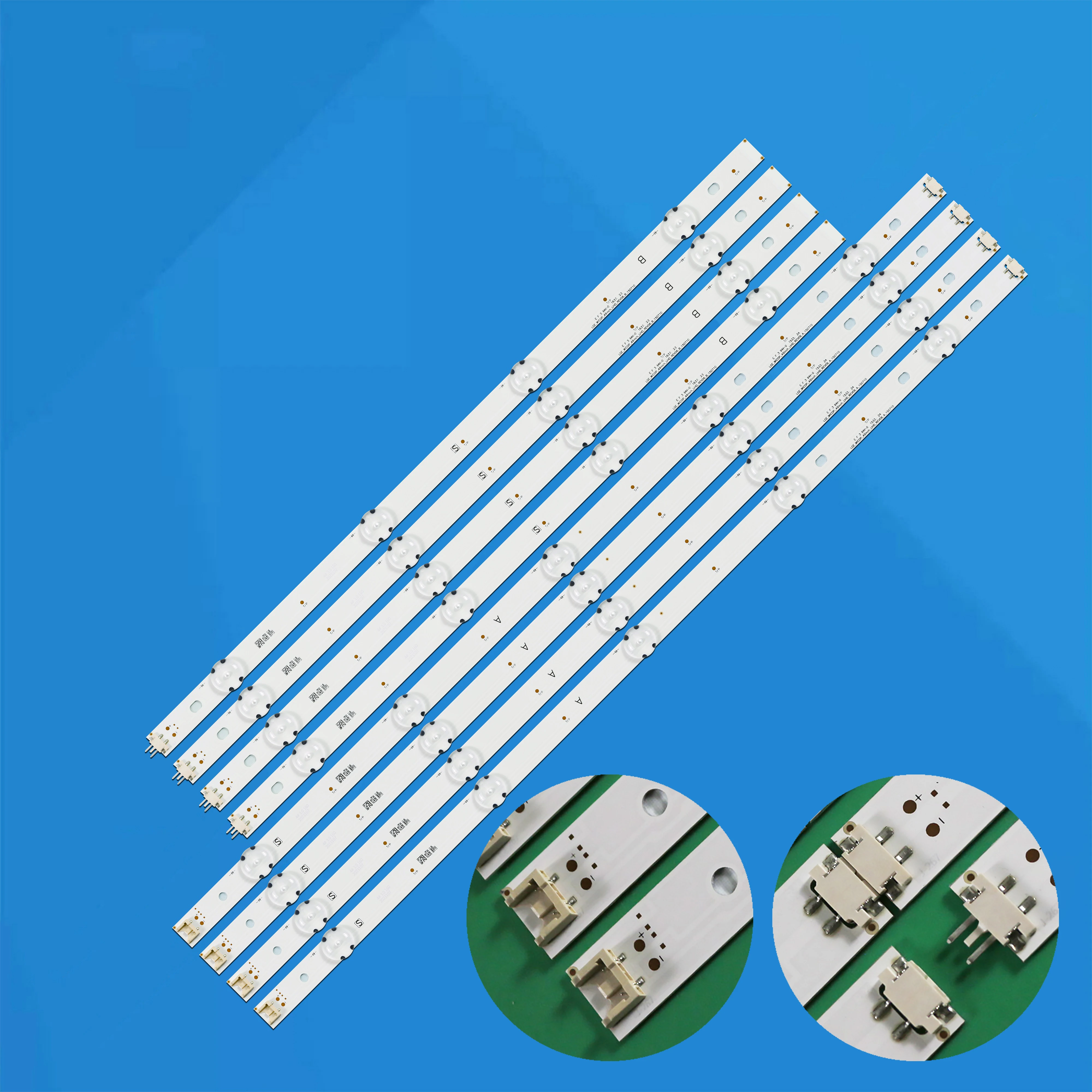 

Светодиодная лента подсветки для 49-дюймового LED-телевизора 49UH6100 49LF510V 49UF6407 WICOP_49inch_UHD_REV06_A B NC490DUE SADP2