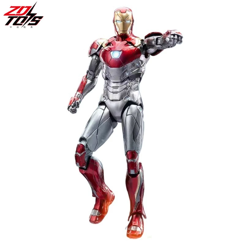 ZD Toys الأصلي مارفل جينين ترخيص الرجل الحديدي MK47 عمل أرقام نماذج تمثال تزيين دمى هدايا