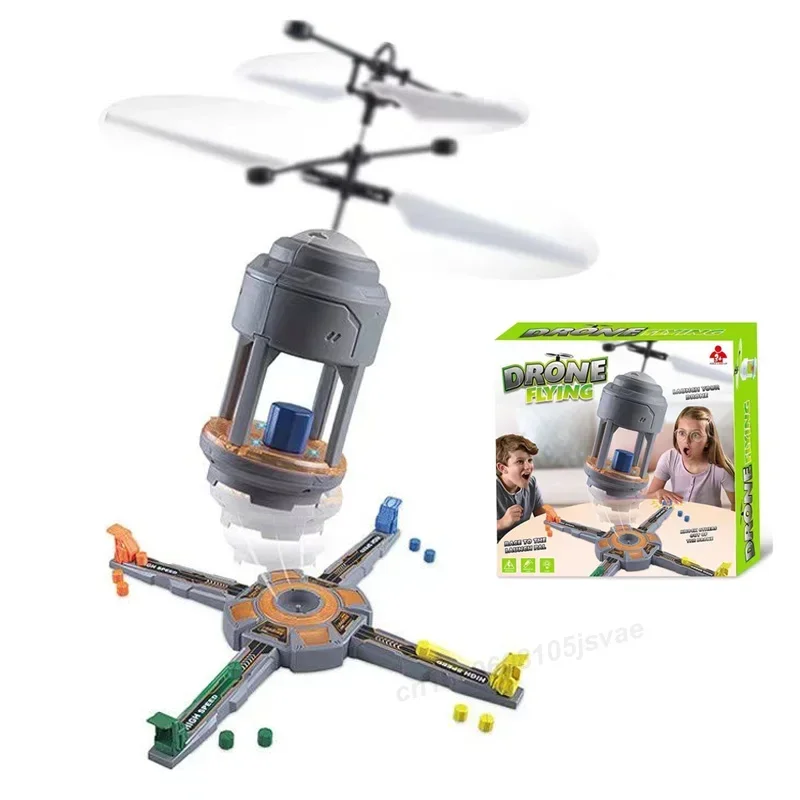 Novidade jogo de tabuleiro de fuga com drone dentro do pacote para 2-4 jogadores divertido jogo de mesa drone voador snap o drone jogo de família presente