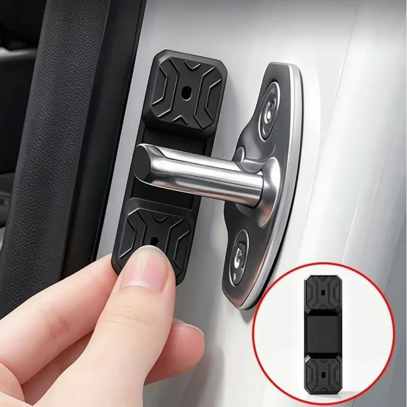 10 pcs Suitable for Updated Model Y/YL/3 Magnetic Door Lock Shock Absorber Pad Silicone Protection Modification Accessories
