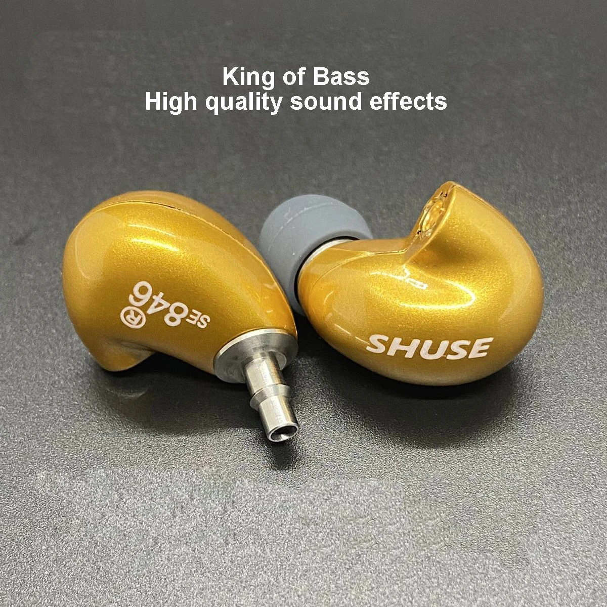 DIY 중저음 헤드폰 발열 이어폰 SE846 Bluetooth HiFi 모니터링 링 철 귀마개 iE800S 소음 감소 이어폰