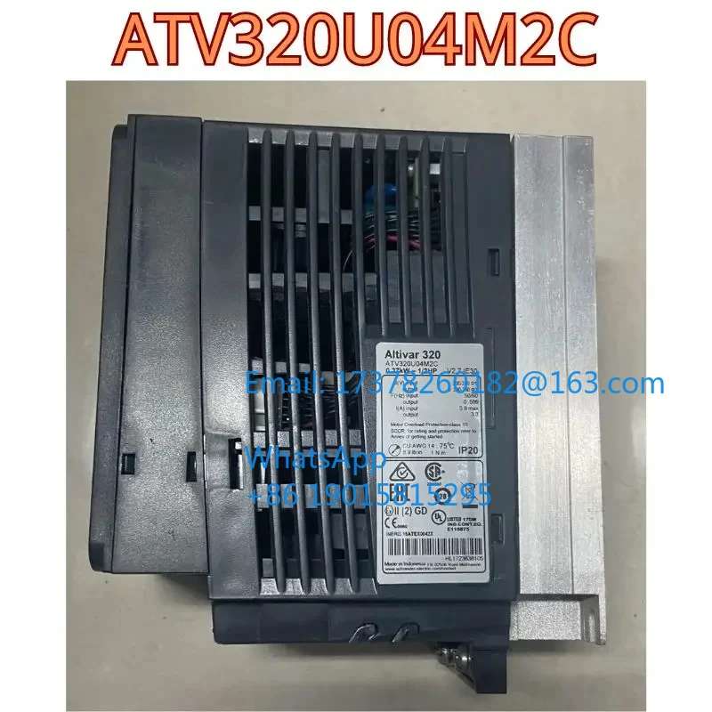 

Б/у оригинальный преобразователь частоты ATV320U04M2C 0,37 кВт 220 В, тест функции ОК