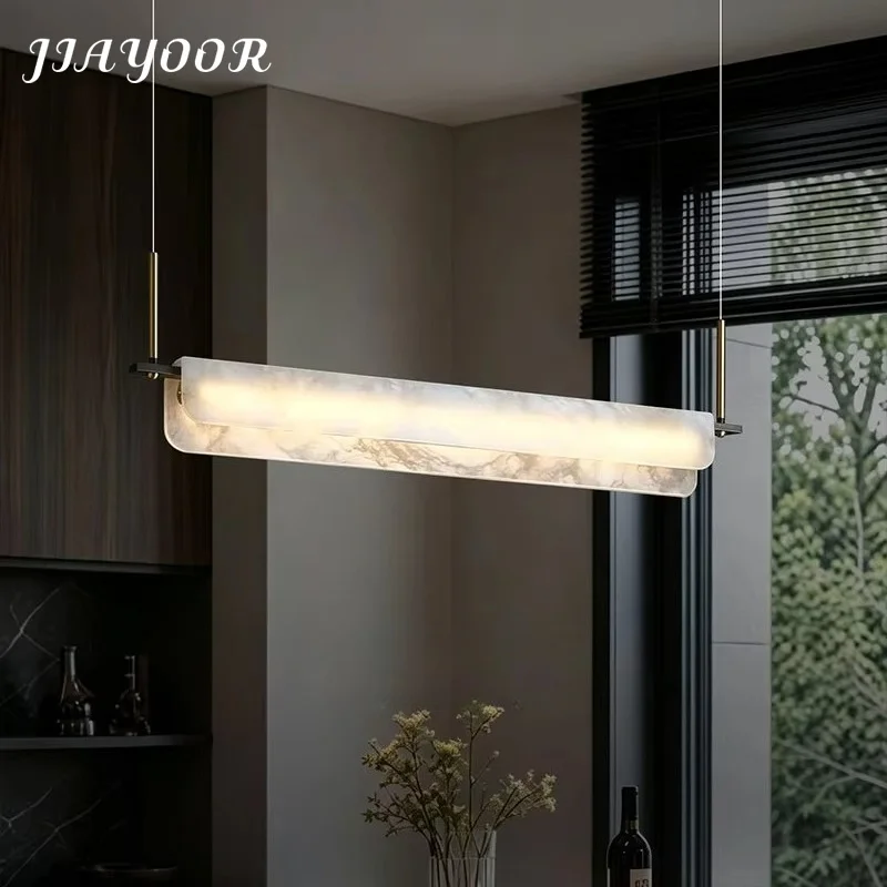 Luxury Restaurant Chandelier Dining Table Kitchen Island Above Hanging Pendant Light Cloud Stone Dining Room Pendant Chandelier