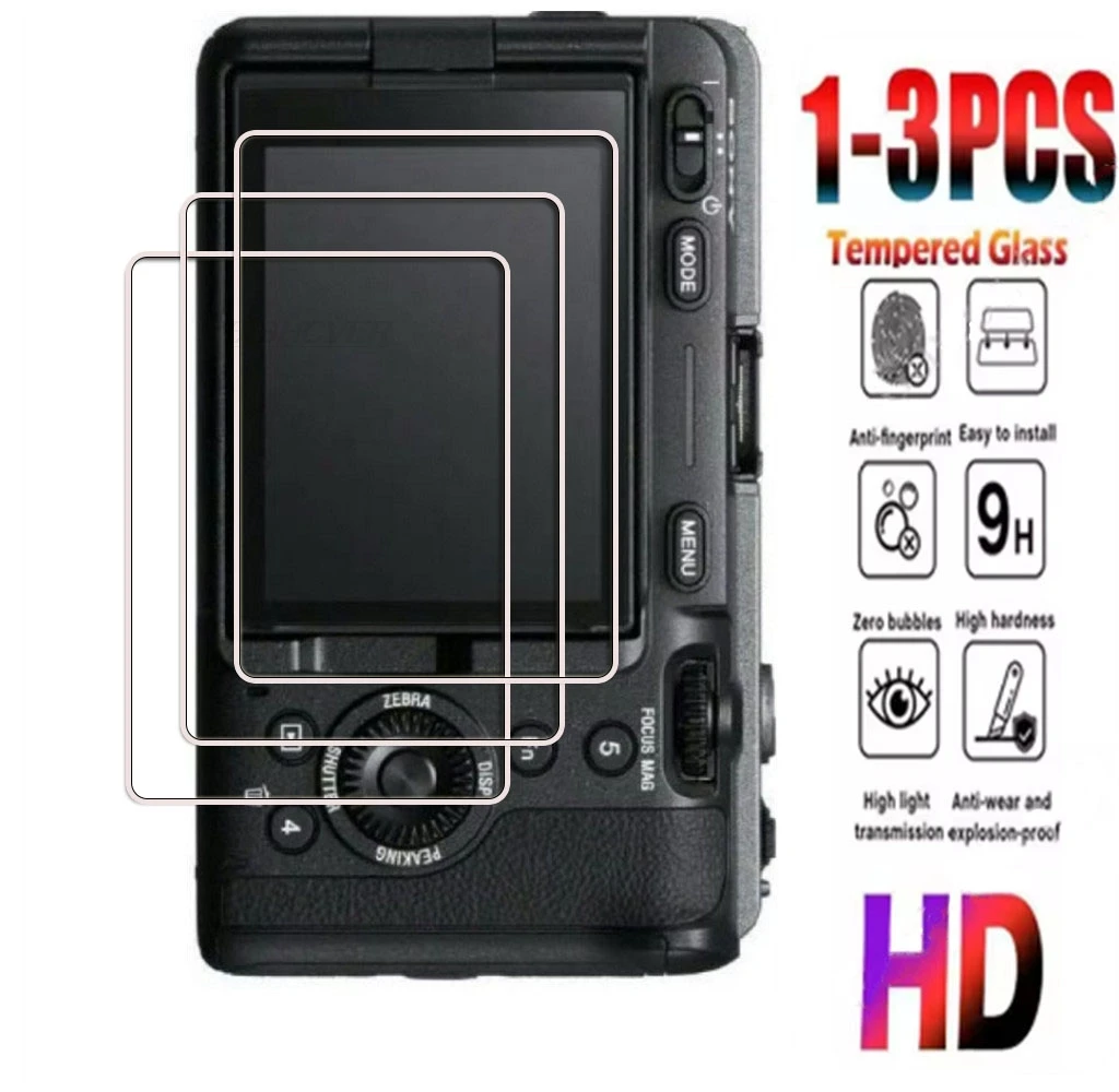 1-3 قطعة من الزجاج المقسى 9H لكاميرا سوني FX3A FX3 FX30 ILME-FX2B RX10M4 واقي شاشة LCD