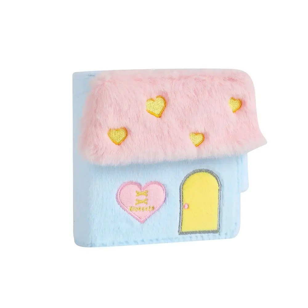 Cute Plush Cartoon Plush Photocard Holder 1 Grids PVC Idol Photo Album Binder Inner Pages Photocards Collect Volume School