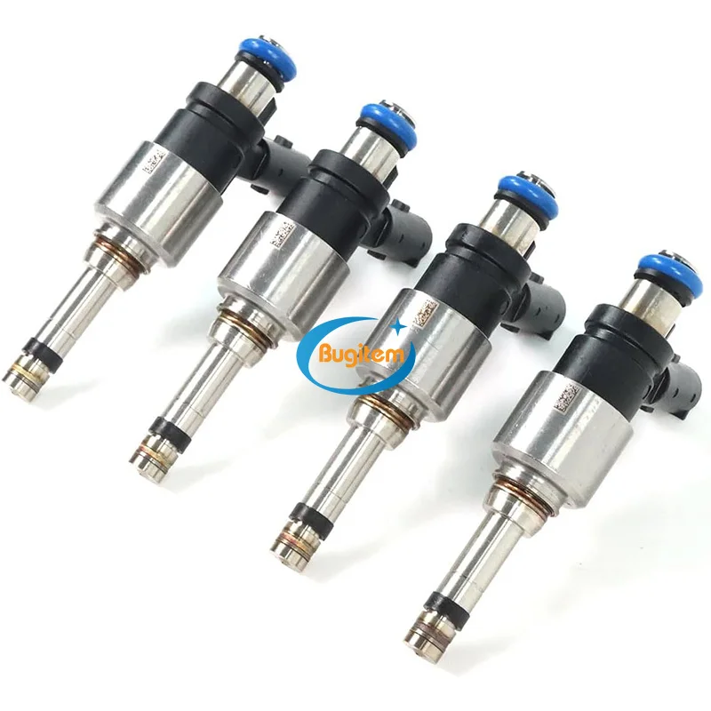 4PCS Fuel Injectors 35310-2B350 353102B350 For Elantra Kona Sonata Forte Optima Soul Veloster Turbocharged After-Market Parts