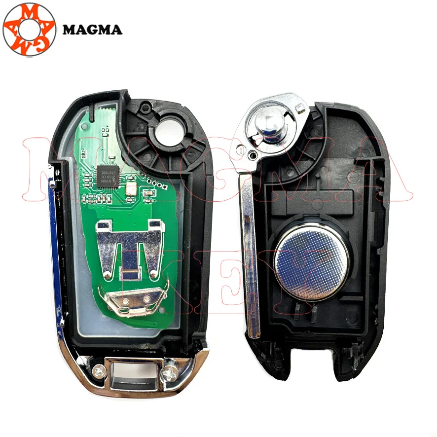 MAGMA 433.92Mhz ID46-pcf7941 مفتاح السيارة عن بعد 2/3 أزرار فوب لبيجو 508 208 2008 301 308 5008 سيتروين C-Elysee C4-الصبار #4