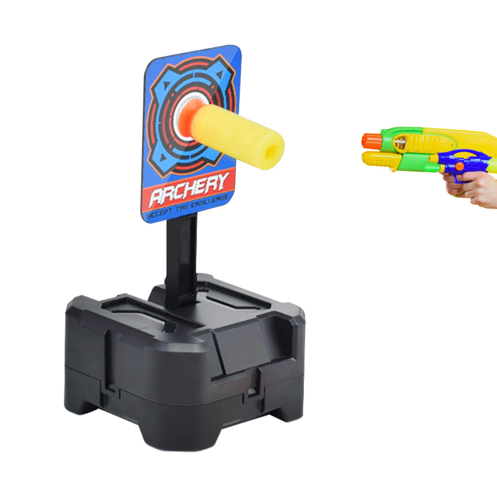 Tiro de alvo de retorno automático para brinquedos nerf para contas de gel nerf peças de brinquedo de arma alvo de prática de pontuação de alta precisão